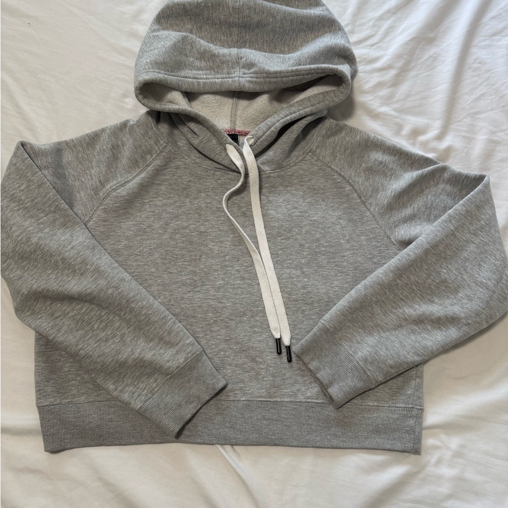 Kadyluxe Gray Hooded Sweatshirt